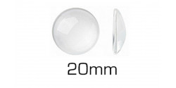 Round Glass Cabochon Lens