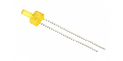 2mm Yellow Tower LED