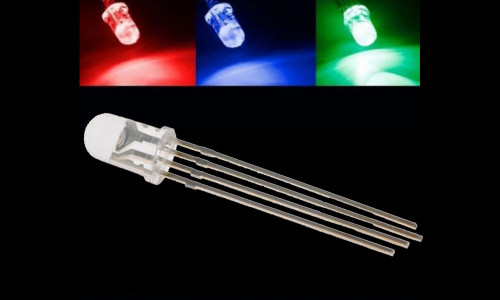 5mm Water Clear RGB LED