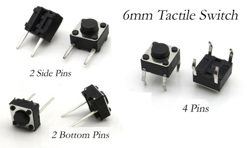 6mm Tactile Switch