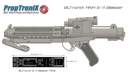E-11 Stormtrooper Blaster Rifle Electronics Kit