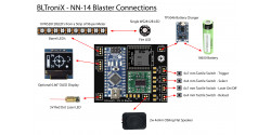 NN-14 Blaster Pistol Electronics Kit