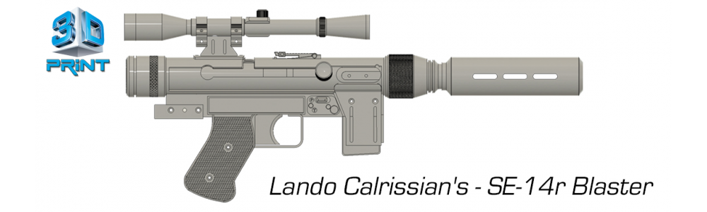 Lando Calrissian's SE-14r Blaster